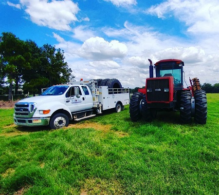 on-site farm tractor tire service